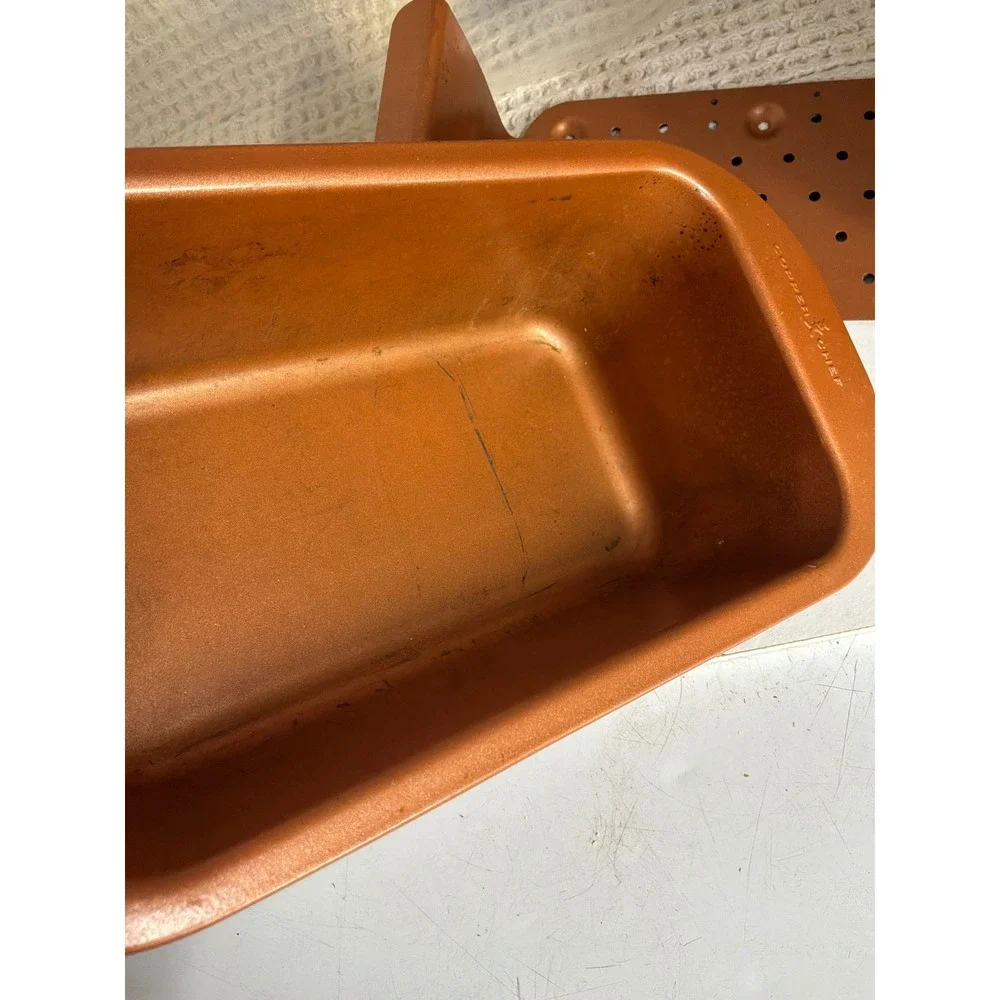 Kitchen Unisex Copper Chef Loaf Pan Set OS Copper